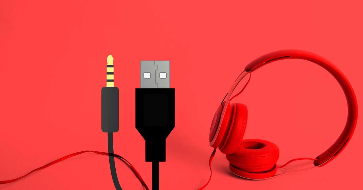 Interfaz USB de auriculares K1Pro con 3,5 mm Plug RGB Fresco efecto de luz roja 